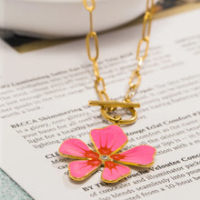 Load image into Gallery viewer, Rose Necklace