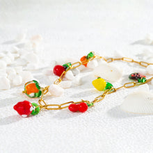 Load image into Gallery viewer, Fruit Charm Necklace
