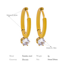 Load image into Gallery viewer, Hoop Earrings
