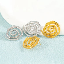 Load image into Gallery viewer, Spiral Earrings
