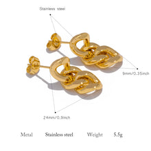 Load image into Gallery viewer, Chain Earrings
