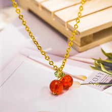 Load image into Gallery viewer, Red Cherry  Necklace
