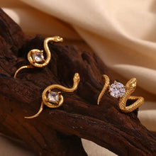 Load image into Gallery viewer, Snake Earrings
