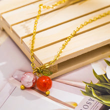 Load image into Gallery viewer, Red Cherry  Necklace
