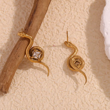 Load image into Gallery viewer, Snake Earrings
