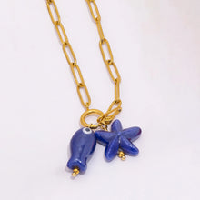 Load image into Gallery viewer, Fish&amp;Starfish Necklace

