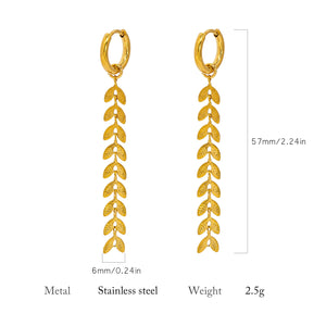 Fishtail Earrings