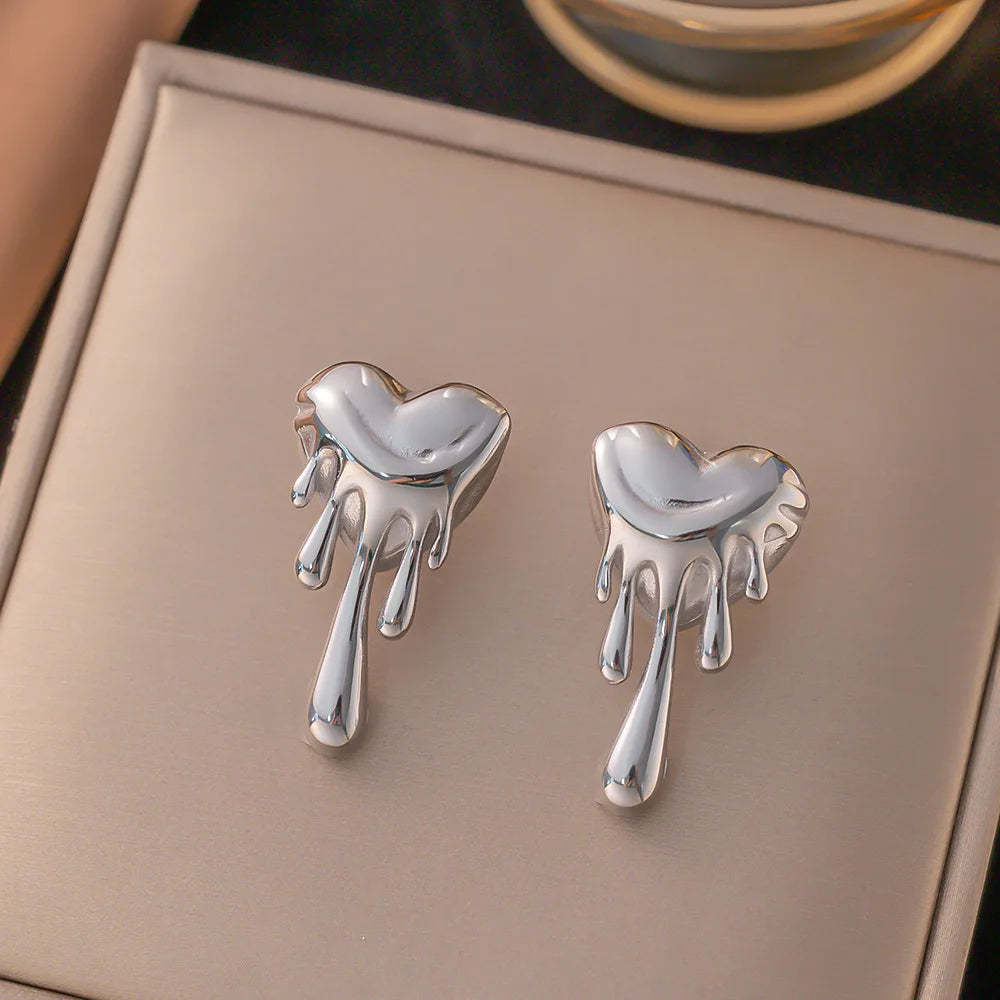 Heart Melting Earrings