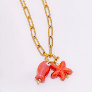 Fish&Starfish Necklace