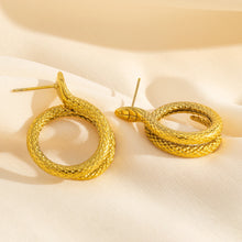 Load image into Gallery viewer, Snake Earrings
