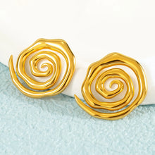 Load image into Gallery viewer, Spiral Earrings
