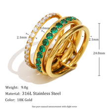 Load image into Gallery viewer, Layer of charm Ring
