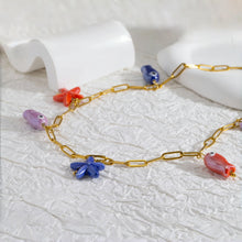Load image into Gallery viewer, Fish &amp; Starfish Charm Necklace
