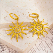 Load image into Gallery viewer, Sun Earrings
