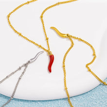 Load image into Gallery viewer, Red Chili Necklace
