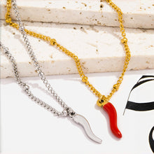 Load image into Gallery viewer, Red Chili Necklace
