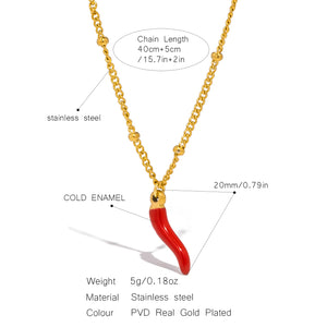 Red Chili Necklace