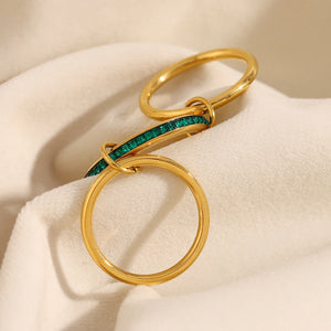 Layer of charm Ring