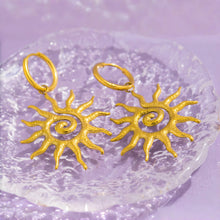 Load image into Gallery viewer, Sun Earrings
