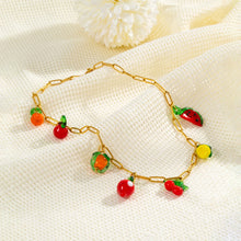 Load image into Gallery viewer, Fruit Charm Necklace
