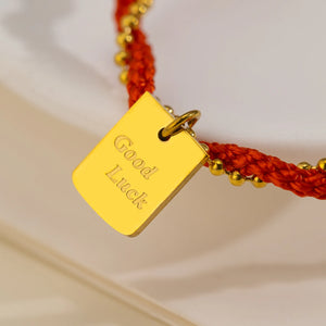 Twisty Red Bracelet