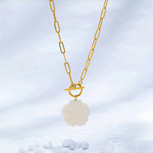 Flower Shell Necklace