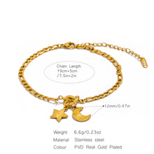 Load image into Gallery viewer, Star&amp;Moon Bracelet
