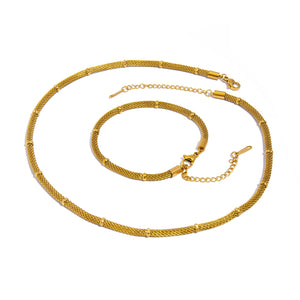 Minimalist Necklace & Bracelet