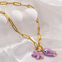 Load image into Gallery viewer, Fish&amp;Starfish Necklace
