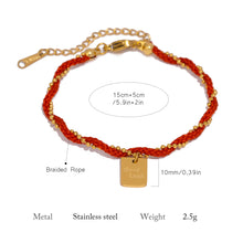 Load image into Gallery viewer, Twisty Red Bracelet
