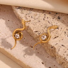 Load image into Gallery viewer, Snake Earrings
