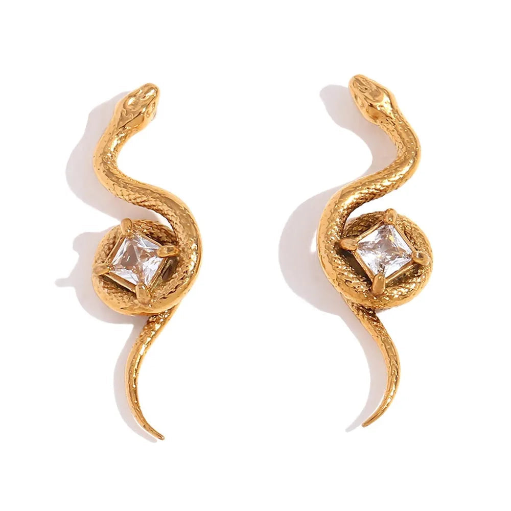 Snake Earrings
